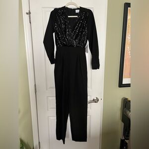 NWT Lini Black Jumpsuit XS